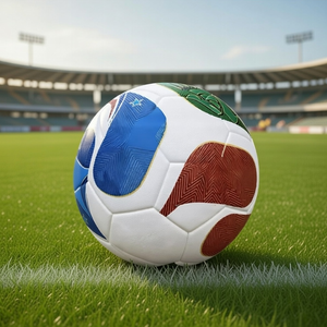 Ballon de football de la Coupe USA-Canada-Mexique 2026 de qualité supérieure, thermocollé, taille officielle 5, conçu pour les matchs de ligue professionnelle - Product Image 6