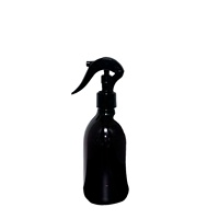 30ml 60ml 100ml 250ml 300ml 500ml Flacon pulvérisateur à gâchette noir blanc Flacon à paille avec pompe à gâchette en bambou