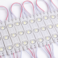 Module LED Injecté Étanche IP65 Haute Luminosité SMD2835 12V 3 LEDs 1.5W, Lumière Blanche pour Enseignes et Lettres Canaux