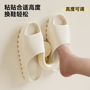 An Zhenya <b>Suction</b> Cup <b>Hook</b> Wall Mounted Round PP Plastic 5kg Load Bearing For <b>Bathroom</b> Toilet Door Back - Product Image 4