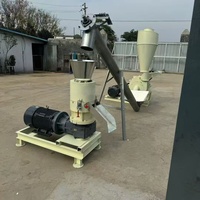 Machine à granulés de biomasse CE pour sciure de bois, copeaux de bois, coques de riz, paille, 22KW, 50-500kg/h, pour usage agricole
