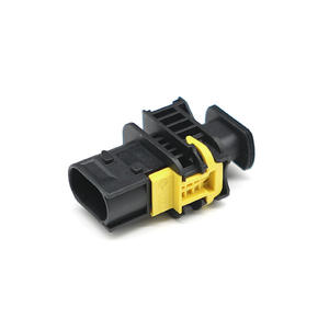 1-1703839-1 2ピン防水メスバックシェルカーコネクタ新エネルギー配線ハーネスプラグ電源コネクタアクセサリーブラック - Product Image 3