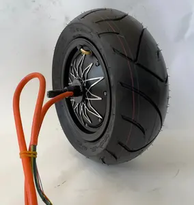 Motor de pneu a vácuo para scooter elétrica modificada, 14 polegadas, 130/60-8 de alta potência, 8000w, 72v, alta velocidade, 120km/h