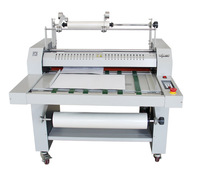 Wuhao 720 Machine à plastifier lourde double face chaude et froide pour formats de papier A5 A3 A4
