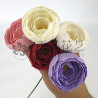 Sabun Bunga Peony Mini Artifisial Dekoratif Sentuhan Alami, Promo Pabrik untuk Hari Valentine, Pernikahan, Wisuda, dan Hari Ibu