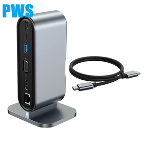 12 trong một mở rộng Dock Loại C dọc đa giao diện áp dụng cho máy tính Mac Docking Station - Product Image 2