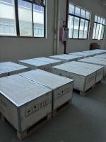 Baterai Lithium LiFePO4 48V 280Ah 300Ah, Rak Server 15.36kWh dengan Roda, BMS Terintegrasi, CAN/RS485, untuk Penyimpanan Energi Surya Rumah Tangga