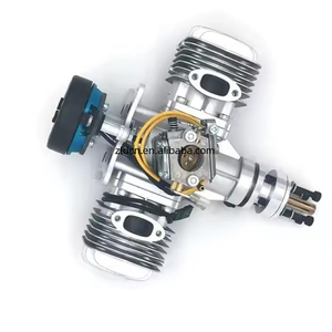 RC sabit kanatlı uçak modeli ZLD için 14V 80W/180W güç jeneratörü sistemi ile DLE 120CC ikiz İha motor - Product Image 5