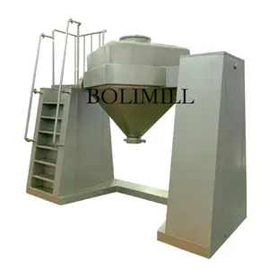 High Quality Pharma Powder Square Cone Bin Mixer Rapid Powder Square Cone Blender