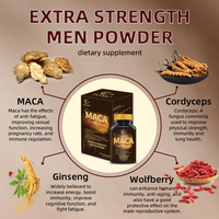 Compléments alimentaires à base de Maca et de Cordyceps, certifiés HALAL, best-sellers OEM, pour la fertilité, la santé reproductive, l'énergie et l'humeur des hommes et des femmes.