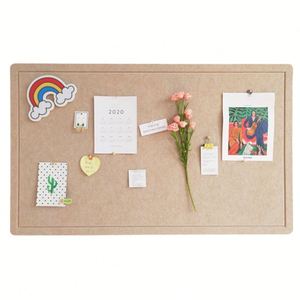Tablero de Corcho Plegable de Fieltro Loonde, Pequeño, 2'x4', Diseño Bohemio, Autoadhesivo para Paredes, Decoración de Aniversario - Product Image 4