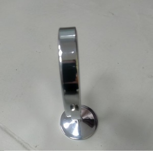 Espejo Ovalado Metálico de Doble Cara con Rotación de 360 Grados y Juego de Cepillos para el Cabello, Superventas - Product Image 2