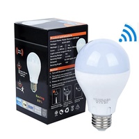 4W 7W 9W E27 automático en/apagado Sensor de movimiento por microondas bombilla de luz LED para interiores corredor pasillo garaje escalera