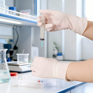 ถุงมือยางตรวจโรค Heartmed Malaysia แบบไม่มีแป้ง หนา 5 มิล ยาว 24 ซม. ขอบตัดเรียบ สำหรับงานทั่วไป - Product Image 3