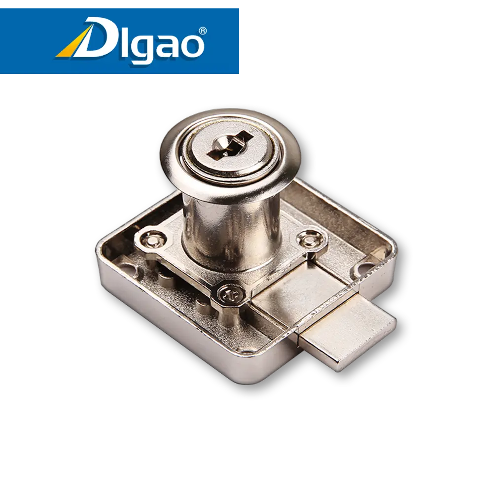Digao meilleur 138 en alliage de zinc en métal marque safe meubles bureau tiroir serrure avec clé d'ordinateur