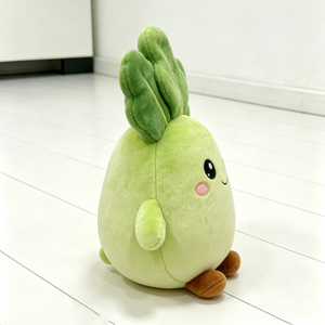 Juguete de peluche personalizado de repollo chino de dibujos animados, almohada de peluche de verdura de hoja gruesa, juguete de peluche de Bok Choy - Product Image 2