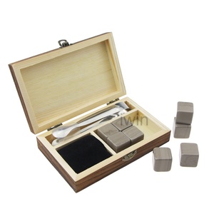 Bar Accessoires Stéatite Matériau Pierre De Glace Cube Pierres de Whisky Coffrets Réfrigérés Pour Les Amateurs de Bière - Product Image 3