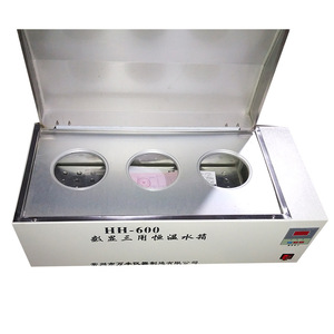 อ่างน้ำควบคุมอุณหภูมิแบบดิจิตอล Hh 600 ขนาด 600x300x160 มม. ทำจากสแตนเลส สำหรับใช้ในห้องปฏิบัติการ - Product Image 2