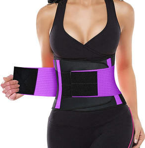 Cinturón de entrenamiento de cintura para mujer, faja de entrenamiento para el sudor, adelgazante - Product Image 4