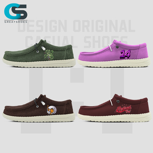 Giày vải tùy chỉnh, giày lười nam da lộn tùy chỉnh in hình, giày lười da tùy chỉnh logo - Product Image 3