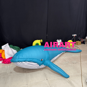 <span class=keywords><strong>Baleine</strong></span> gonflable à prix ultra bas personnalisée par Air Model Factory pour <span class=keywords><strong>la</strong></span> décoration extérieure du parc marin - Product Image 5