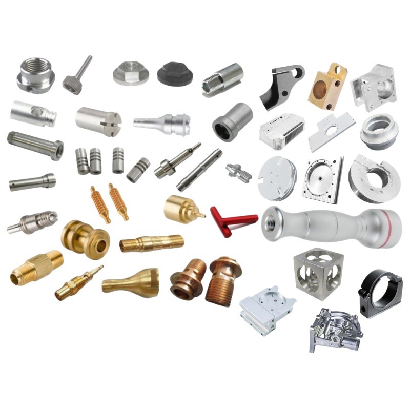 Custom Precision Hardware Parts Manufacturing CNC Machining Broaching Turning Drilling Copper Stainless Steel Machining