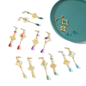 Anime-Inspired Gaming Mouse Pad with Vibrant <strong>Genshin</strong> <strong>Impact</strong> Design and <strong>Earrings</strong> Accessories - Product Image 4