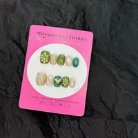 Y21 Faux Ongles à Presser Personnalisables en Gros avec Logo, Fournitures d'Art Ongulaire Colorées en Forme d'Amande Réutilisables pour Intérieur