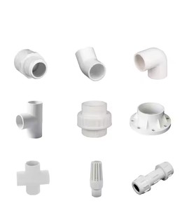 Accesorio de PVC para fontanerí<span class=keywords><strong>a</strong></span> Manipulación conveniente Construcción Accesorios de tuberías de PVC Mirilla suave PN16 para suministro de agua - Product Image 1