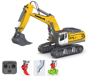 5901 Kabolite 1/18 <b>RC</b> Excavator Electric Lifting K5901 100S RTR Remote <b>Control</b> Digger Battery Electric Claw Toy Model Gifts - Product Image 1