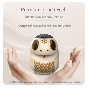 Enceinte sans fil portable Bluetooth en forme de serpent mignon, avec basses riches, petite taille, grand son, cadeau technologique créatif - Product Image 3
