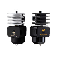 Kepala Cetak Hotend Terintegrasi A1/A1 MINI/A2L dengan Nosel Baja yang Diperkeras, Ekstruder Tidak Dapat Dilepas untuk Printer 3D