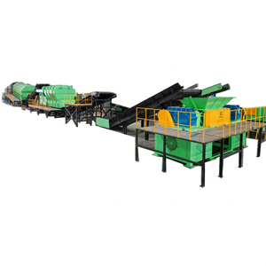 Máquina clasificadora de residuos sólidos municipales DANUBE Serie D-A, separador de plástico por aire, construcción de acero al carbono, opciones de potencia de 20-160kW - Product Image 1