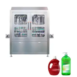 Npack mesin pengisi botol sabun cair otomatis presisi tinggi mesin kemasan Sabun Busa dengan digerakkan Servo