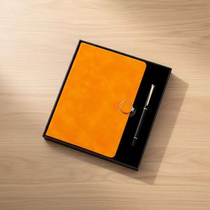 Customizable 2026Luxury <b>Refillable</b> Diary Stationery Promotional Business Magnetic Notebook Gift Set Pu Leather Journal With <b>Pen</b> - Product Image 4