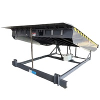 Prix de gros d'usine 10 tonnes 8 tonnes stationnaire fixe rampe de chargement de conteneurs niveleur de quai hydraulique