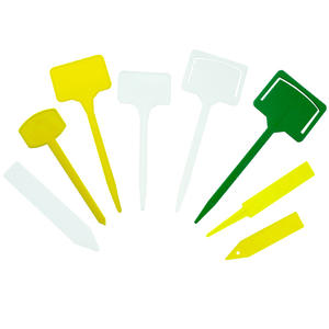 Etiqueta de plástico rectangular, resistente al agua, grabable, duradera, para decoración de jardín y oficina - Product Image 3