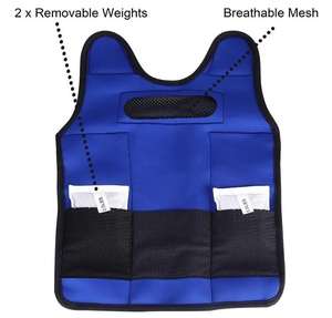 Chaleco <span class=keywords><strong>de</strong></span> Compresión Sensorial para Niños, Compresión Profunda, Confort, Autismo, Trastorno del Procesamiento Sensorial, Ajustable, Transpirable, Poliéster - Product Image 3