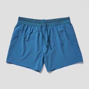 Pantalones cortos deportivos de 4 pulgadas para maternidad con efecto fruncido en la parte trasera, shorts de running de 3 pulgadas para hombre, talla grande, con forro, para deportes. - Product Image 4