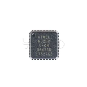 Atmega332 ATMEGA328 AVR, CIP IC kontroler mikro 8 Bit 20MHz QFN-32 ATMEGA328P-MU