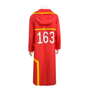 Costume de cosplay Sheng Leni One Piece Luffy, cape rouge avec chapeau, costume d'anime en spandex unisexe pour adulte - Product Image 5