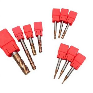 Fresa de carburo sólido pulido OEM al por mayor con punta de bola para piezas de herramientas de fresado - Product Image 1