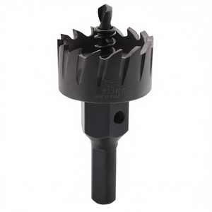 ใบเลื่อยเจาะรู HSS ขนาด 39 มม. สำหรับเจาะไม้และโลหะ ผลิตในอิตาลี - Product Image 2
