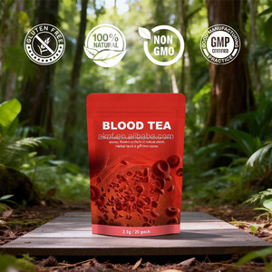 Infus Herbal Alami Berbasis Tumbuhan 2.5g 20 Sachet dengan Ginkgo Polygonatum, Serbuk Pinus, Seabuckthorn, Teh Darah - Product Image 5