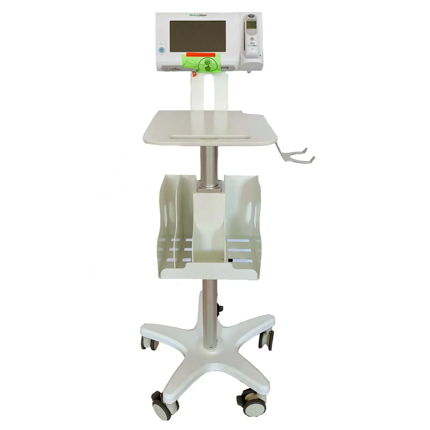 Vital Signs Monitor Stand Hospital Trolley Vital Signs Monitor With Stand Other Hospital Furniture Wheeled Cart For Medical Equipment