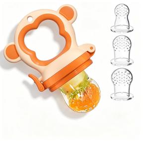 <span class=keywords><strong>Biberon</strong></span> en silicone FUBON en forme d'animal mignon <span class=keywords><strong>avec</strong></span> tétine souple facile à nettoyer, distributeur de fruits pour bébé, sucette, biberons pour bébé - Product Image 3