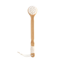 Brosse de bain pour le corps de mode japonaise longue Konjac bois artefact patte de chat sac en fourrure douce dos n'endommage pas la peau serviette de corps frotter brosse de bain