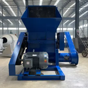 Hoge Output Grote Plastic Emmer Crusher Afval Doos Shredder Plastic Bumper Recycling Shredder