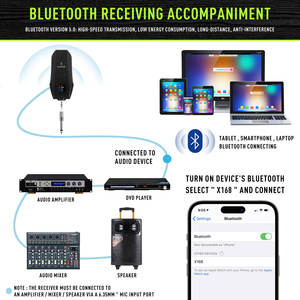 RS-2 Microphone dynamique professionnel rechargeable micro karaoké sans fil portable haute performance universelle pour <span class=keywords><strong>tous</strong></span> les appareils - Product Image 3