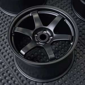 Jantes en aluminium forgé sur mesure SAiLen, concaves profondes, noir brillant, 17-25 pouces, 5x112 5x120 5x130 pour Audi - Product Image 2